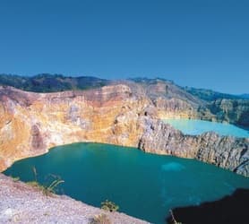 Udara segar puncak Kelimutu